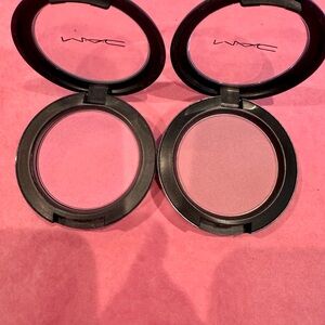 MAC M.A.C. Cosmetics Makeup Blush Lot - Pink Glow, Dame - Pls. Read
